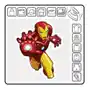 Naprasowanka termo naklejka marvel superbohater bohater iron man tony stark 40 Sklep