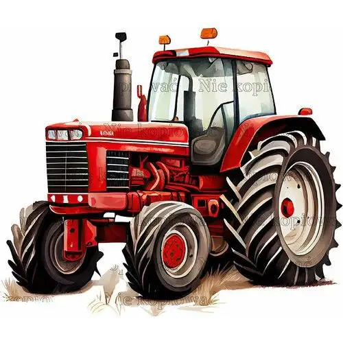 Naprasowanka traktor rolnictwo ciągnik rolniczy 1 Zebra