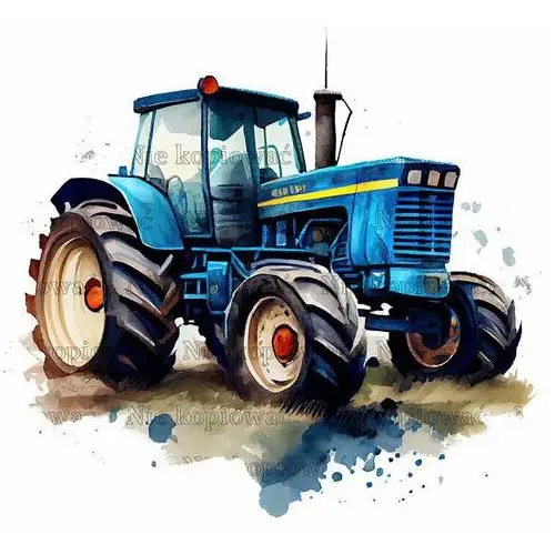 Zebra Naprasowanka traktor rolnictwo ciągnik rolniczy 2