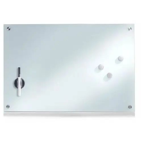 Zeller Szklana tablica magnetyczna, biała, 60x40 cm