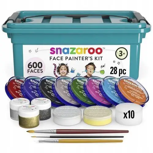 Zestaw Box 600 Snazaroo farby do twarzy i ciała