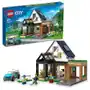 Zestaw Klocki Lego City 60398 Dom Rodzinny I Samochód Elektryczny Zabawka Sklep