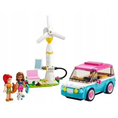 Zestaw Lego Friends Samochód Elektryczny Olivii Figurki Dla Dziewczynki 6+