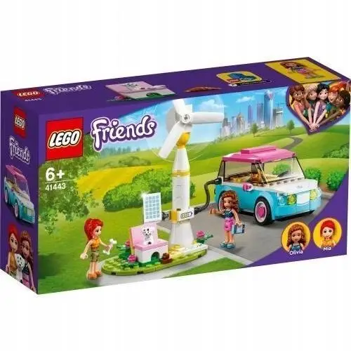 Zestaw Zabawkowy Lego Friends Samochód Elektryczny Olivii Dla Dziewczynek