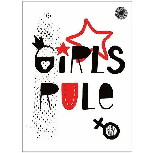 Girls Rule Zeszyt 80 Kartek A5 W Linie Folia Mat + Lakier