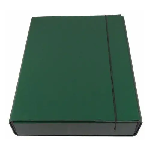 Teczka Box 5 Cm Z Gumką Zielona