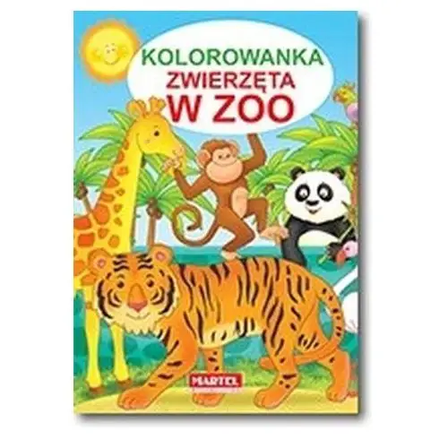 Kolorowanka. Zwierzęta w zoo Żukowski Jarosław